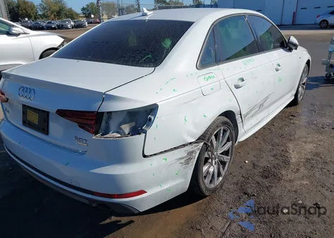 2018 Audi A4 2.0T Ultra Premium from USA, damaged, VIN WAUKMAF46JA039066